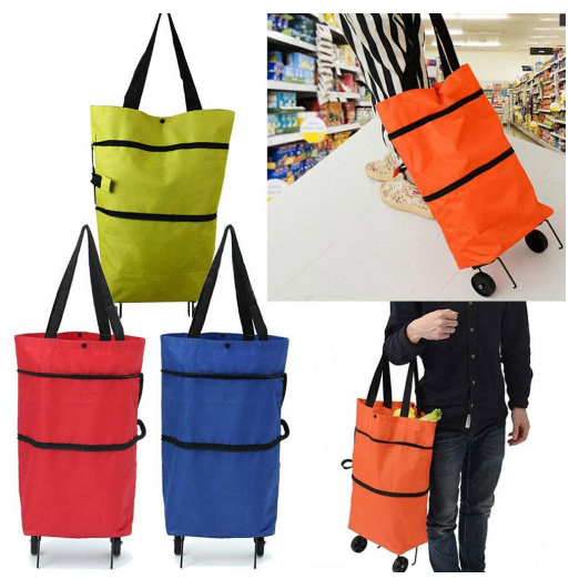 Shopping Trolley Bags Rolling Bags For Grocery Shopping Trolley