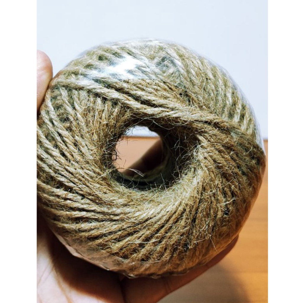 Natural garden jute twine string rope for plants 3ply 100meters 100m