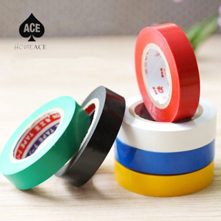 6m Pvc Waterproof Self- Adhesive Electric Tape Electrician Wire Insulation  Flame Retardant Electrical High Voltage Plastic Tape
