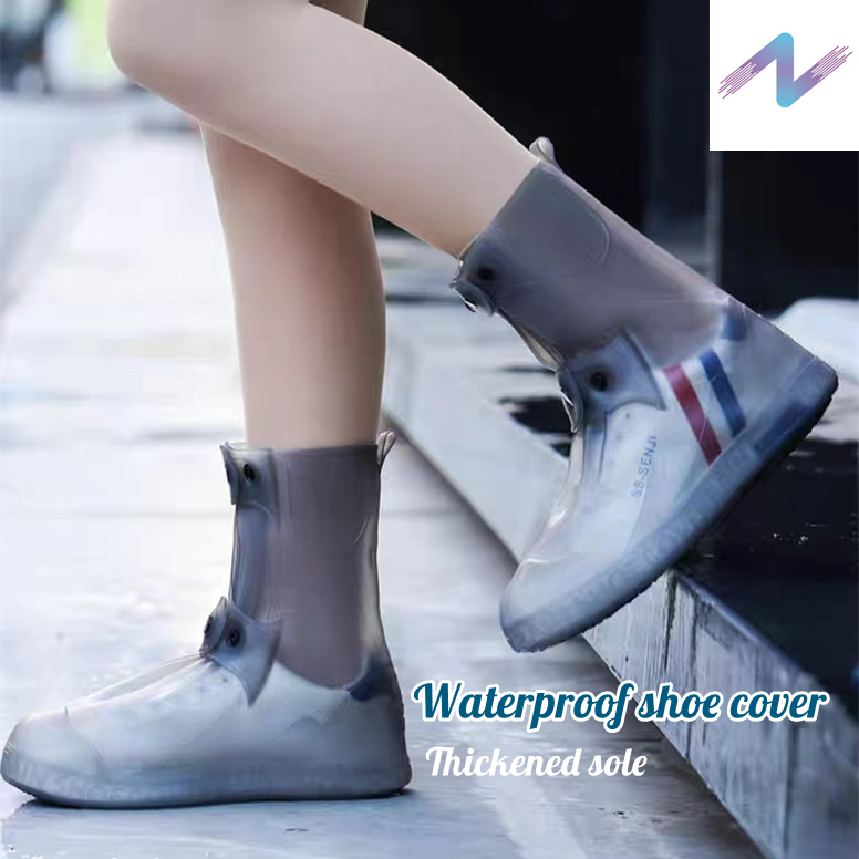 Rainproof Waterproof Shoes Covers Rain Boots Cycling Shoe Cover Non