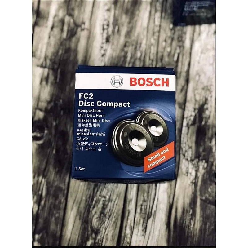 Bosch FC2 Disc Compact Horn 12V | Shopee Philippines
