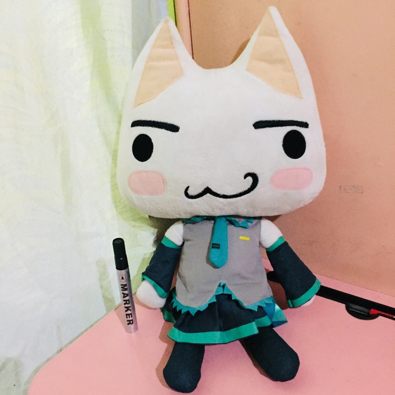 Doko Demo Issyo Toro Inoue x Hatsune Miku Big plush | Shopee Philippines