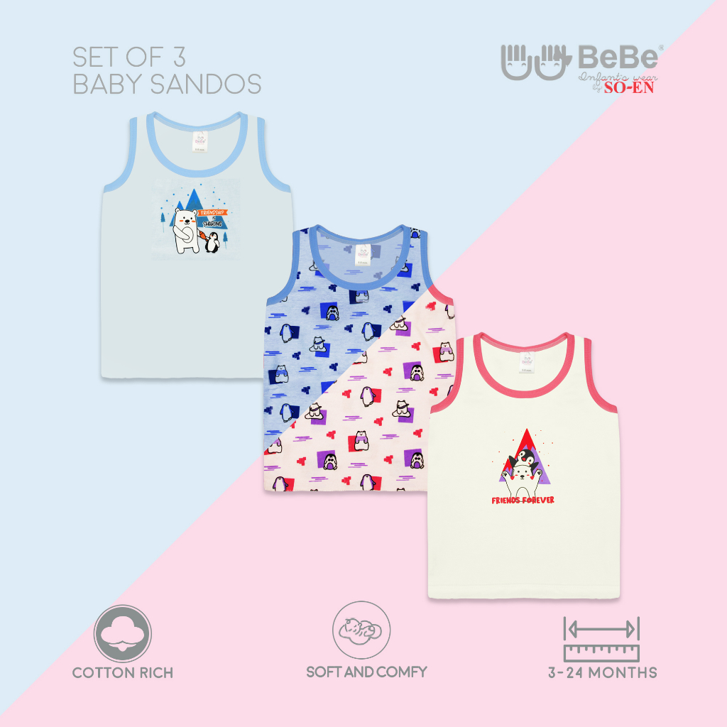 Baby Me Basic Toddler Sando Ordinary main image 0