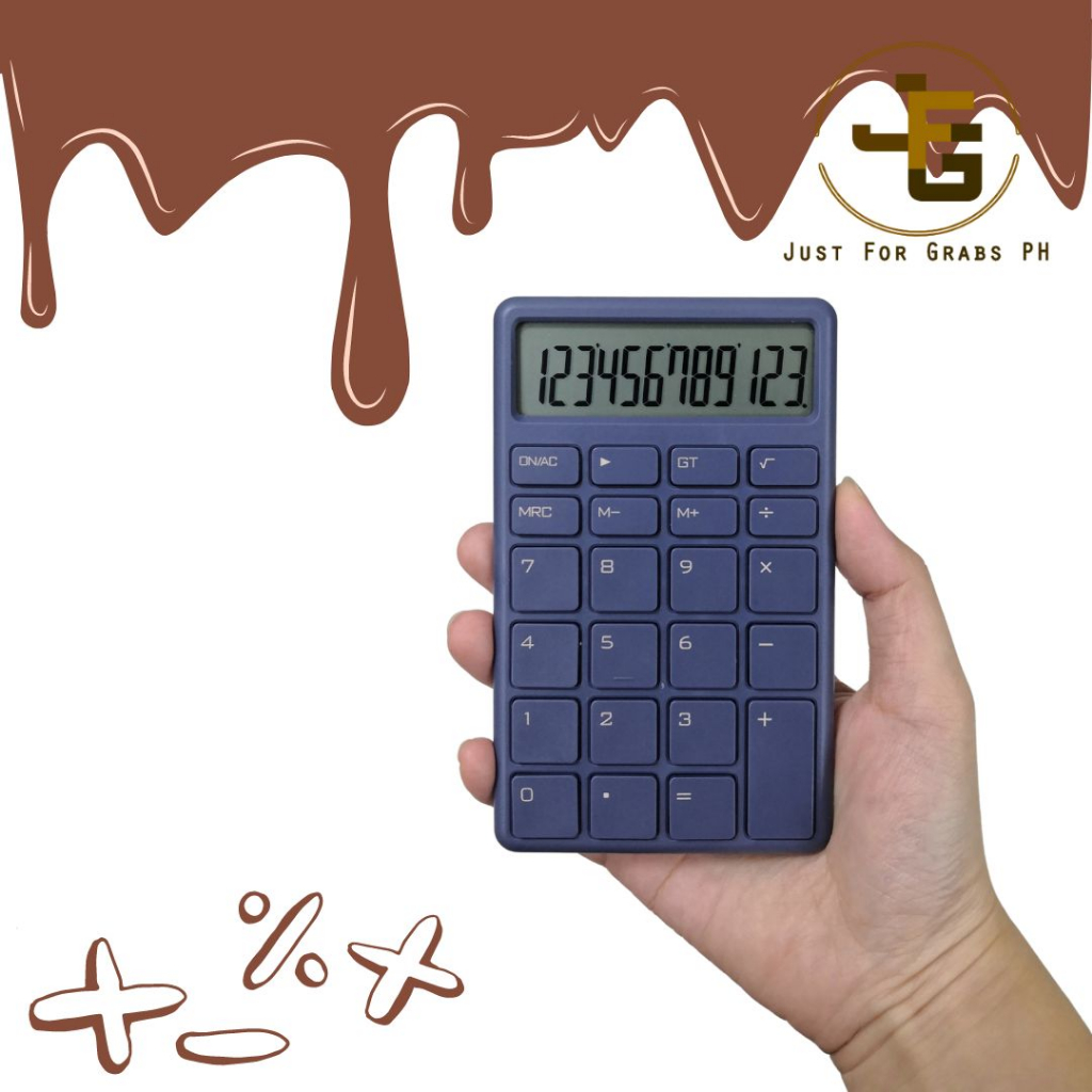 Joy Mini Chocolate Bar Design Calculator 12 Digits Shopee Philippines