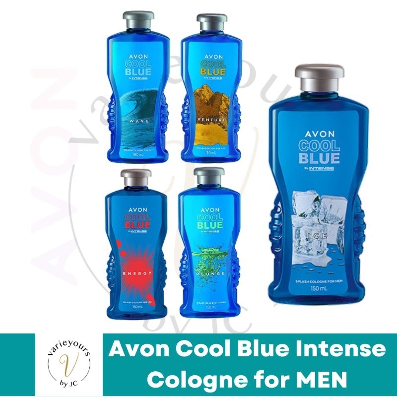 Avon Cool Blue Intense FOR MEN cologne (Aqua,Wave,Venture, Ice, Energy