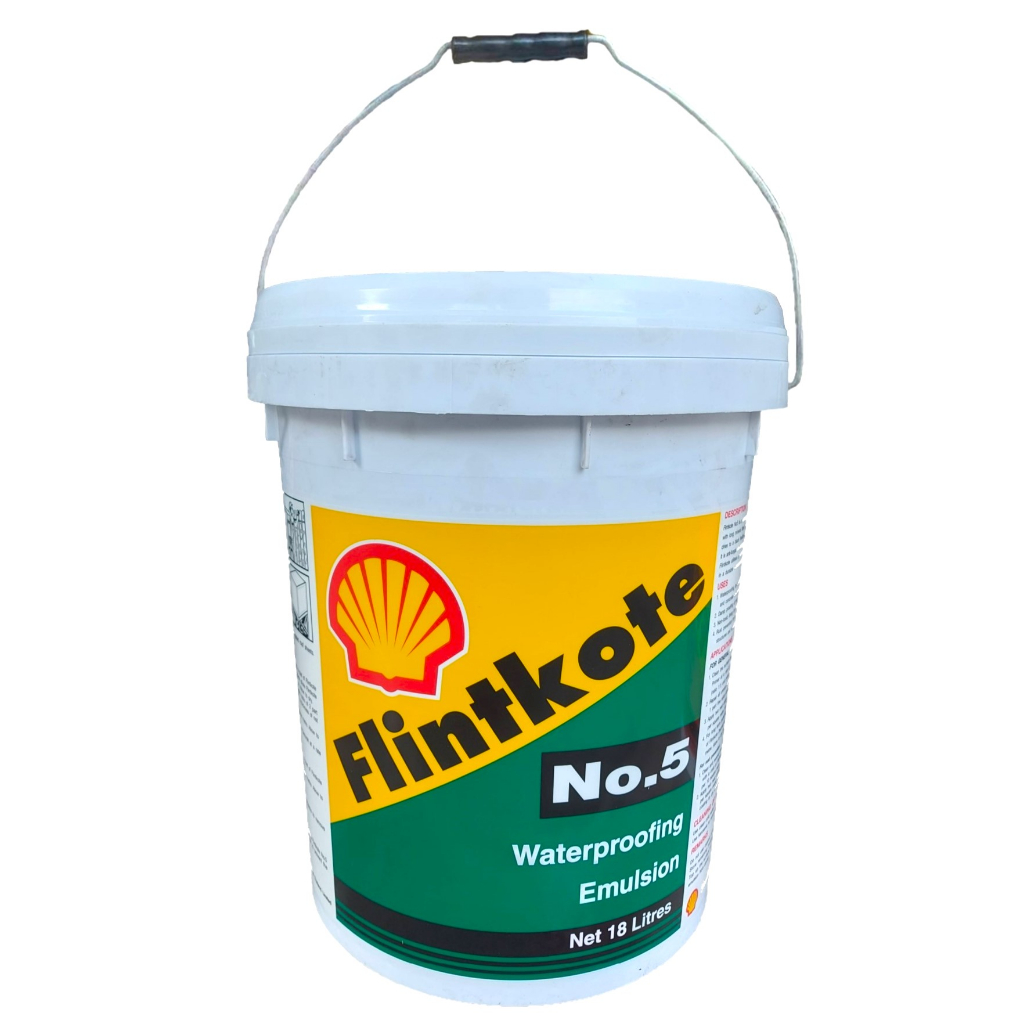 Shell Flintkote Waterproofing Emulsion No.5 - 18L | Shopee Philippines