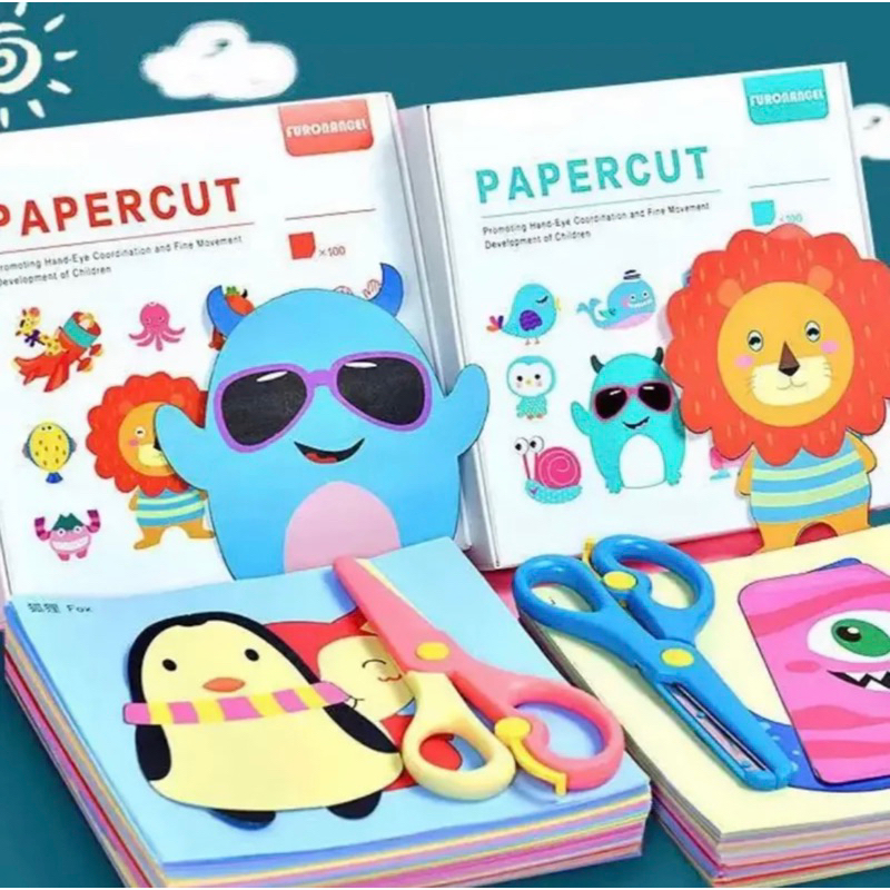 Papercut Activity Sheet | Shopee Philippines