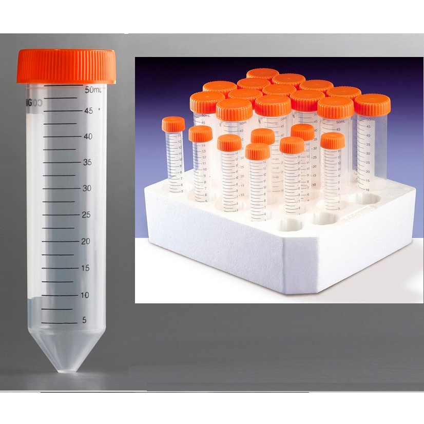 Corning® / Tarsons Spinwin™ 50mL Centrifuge Tubes, 25 pieces per pack