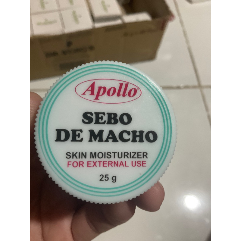 SEBO DE MACHO Apollo 10g & 25g Shopee Philippines