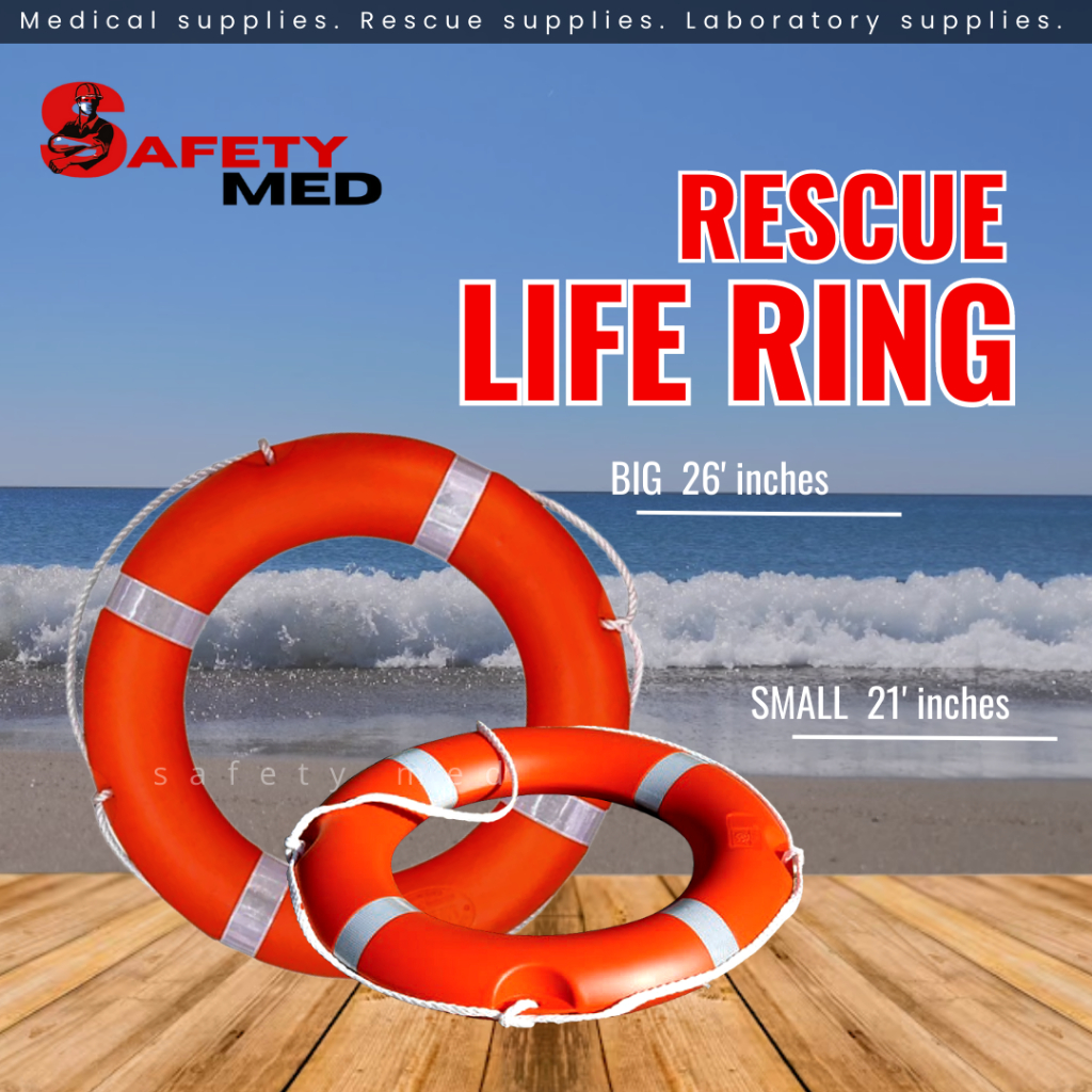 HIGH QUALITY LIFE SAVING LIFE RING WITH REFLECTIVE STRIP | Shopee ...
