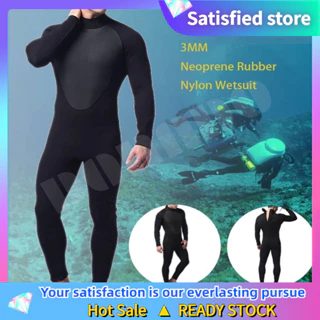 ZCCO 3mm Neoprene Wetsuit Men Short Sleeve Scuba Diving Suit
