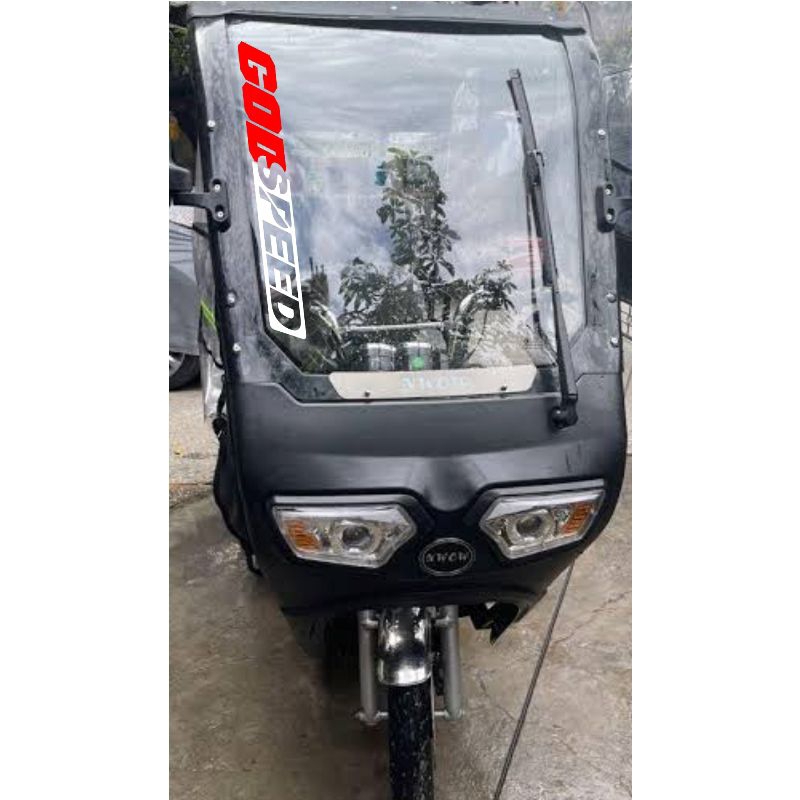 Nwow Ervs2 Windshield Sticker GODSPEED DESIGN | Shopee Philippines