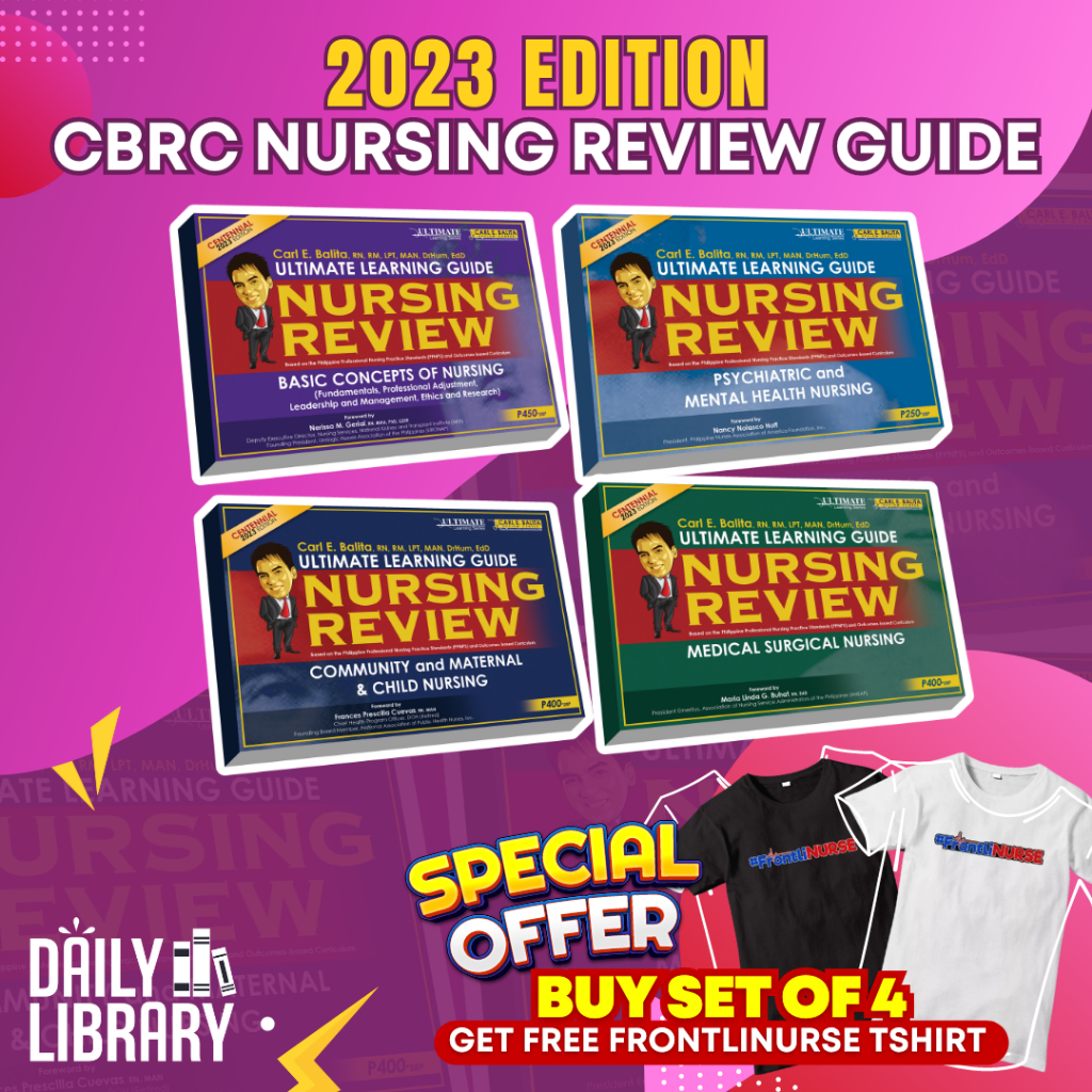 CBRC NURSING REVIEWER Ultimate Testing Guide (Latest edition) Shopee