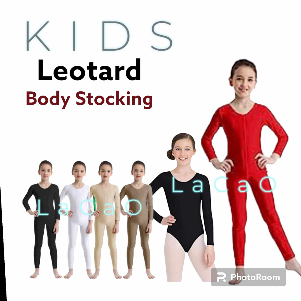 BS'S NEW LEOTARD LONGSLEEVES/BODY STOCKING// KIDS/ ADULT/ | Shopee ...