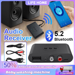 Car Bluetooth Audio Adapter, Aux Input Universal Wireless Bluetooth Module  Adapter Aux Audio 2 Rca Cable Car Radio Connector