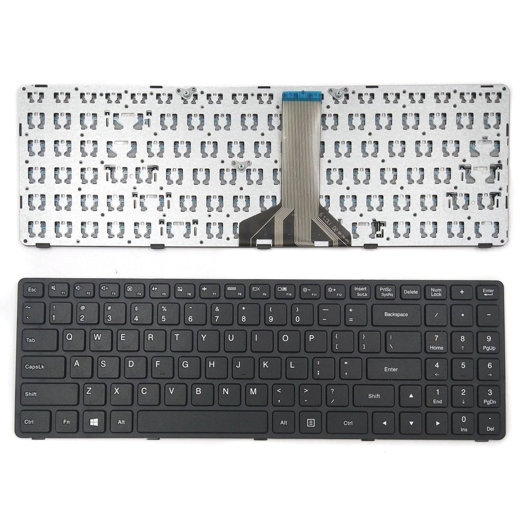 Laptop Keyboard for LENOVO Ideapad 100 15 100-15IBD B50-50 B50-10 Black ...