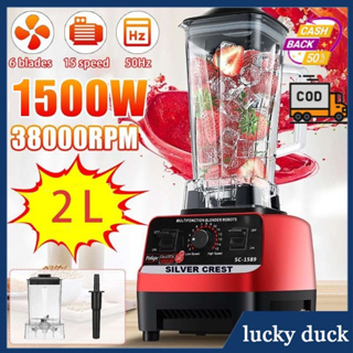 Professional High Performance Heavy Duty Multipurpose Multifunctional 3HP  Commercial Blender 2L Fruit Juicer Mixer Meat Mincer