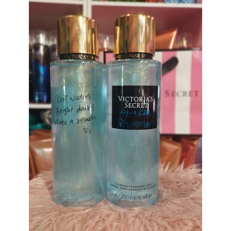 🇺🇲victoria Secret Aqua Kiss Shimmer Fragrance Mist 250ml Shopee Philippines 5302