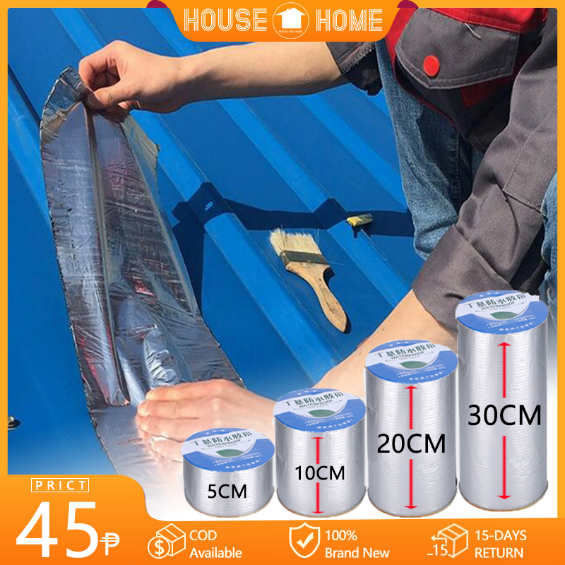 Aluminum Foil Butyl Tape Waterproof pantapal sa bubong Tape for roof