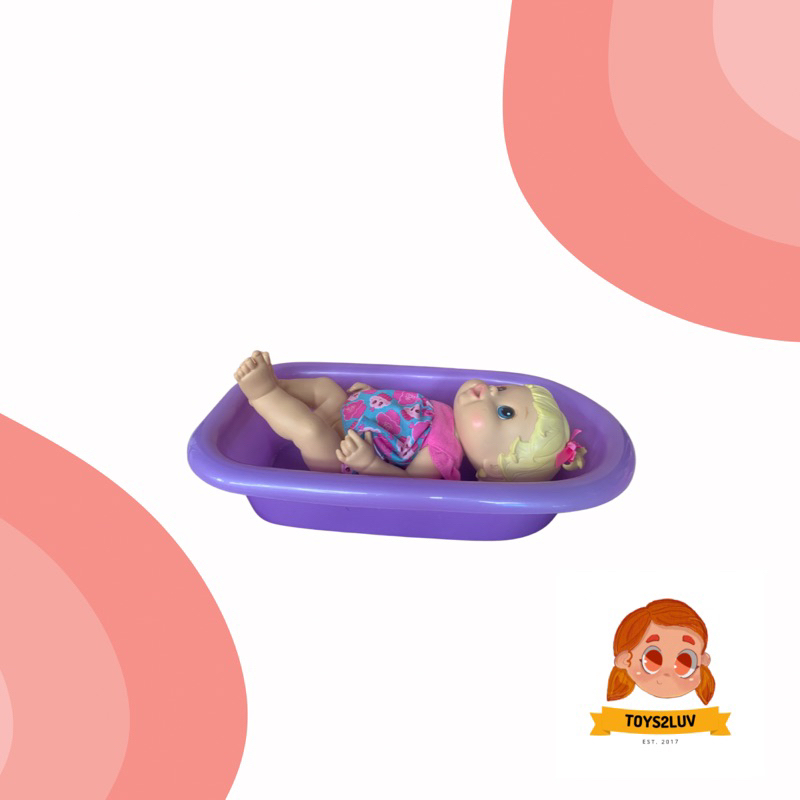 Baby Doll accessories (Bath Tub, Baby Carrier Bag and Car seat carrier