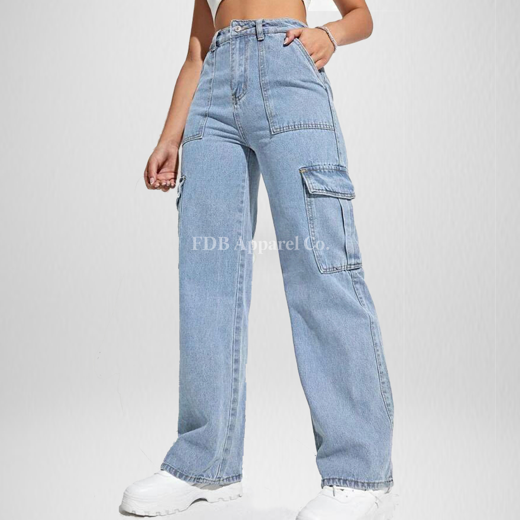 Y2K Jeans Kpop Twice BINI Highwaist NON STRETCH Wideleg Baggy Hard ...