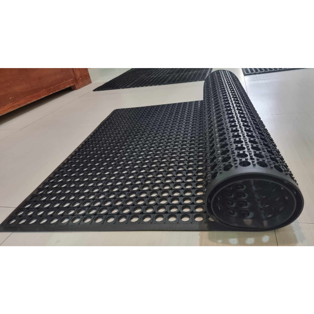 Anti Slip Kitchen Rubber Matting Industrial Grade For Heavy Duty Restaurant Usage Safety