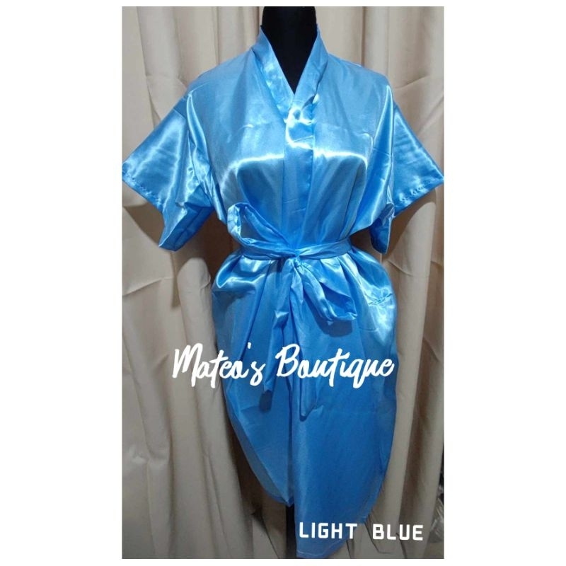 MB Satin Silk wedding Robe for bridesmaids Bridal Robe bridesmaids robe