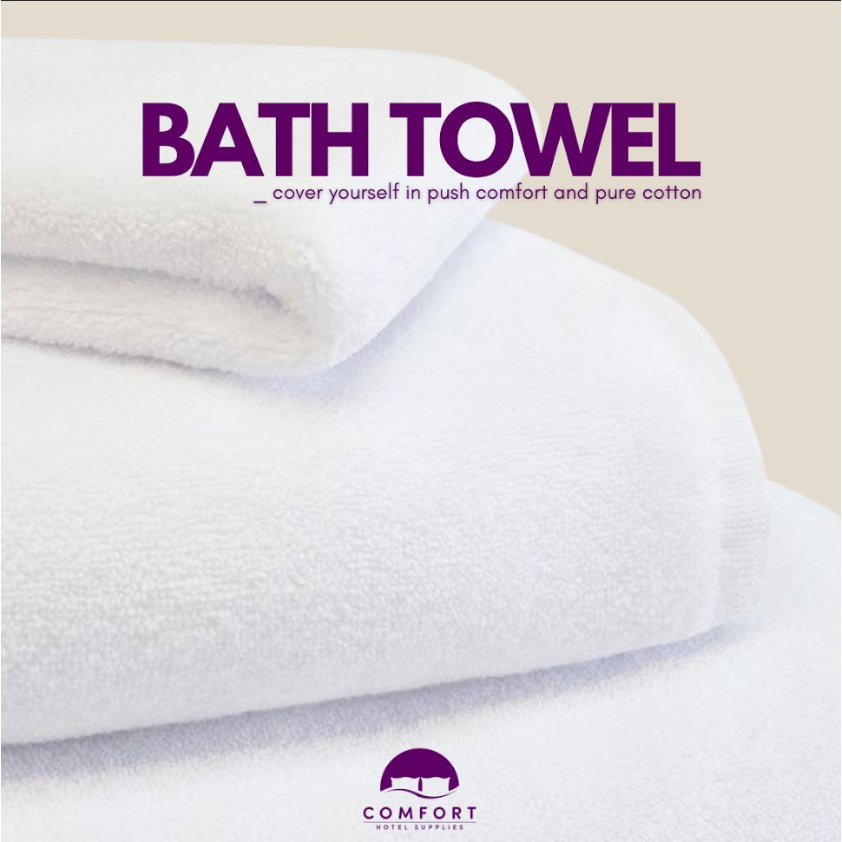 Comfort Hotel Supplies Standard Bath Towel 100 Cotton Hotel Towel