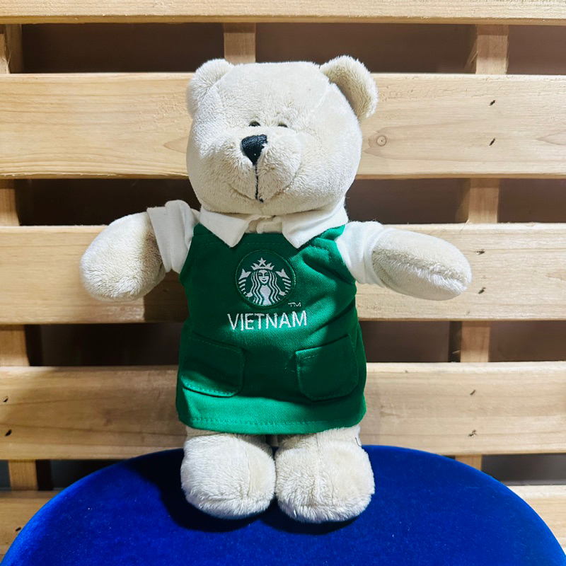 STARBUCKS VIETNAM BEAR STUFF PLUSH TOY Official Merchandise Shopee