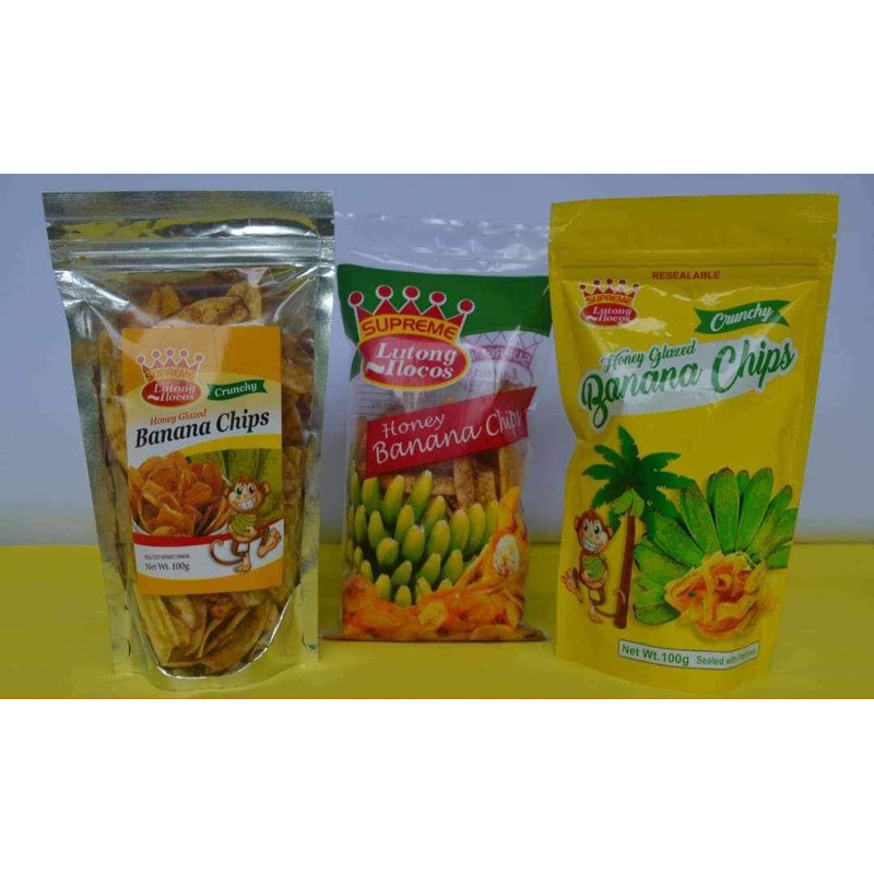 Ilocos Banana Chips (Honey) Shopee Philippines
