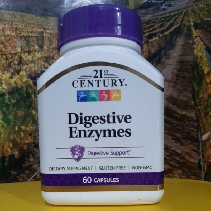 Digestive Enzymes 60 capsules EXPIRY May 2025 Amylase Protease Maltase Cellulase Invertase