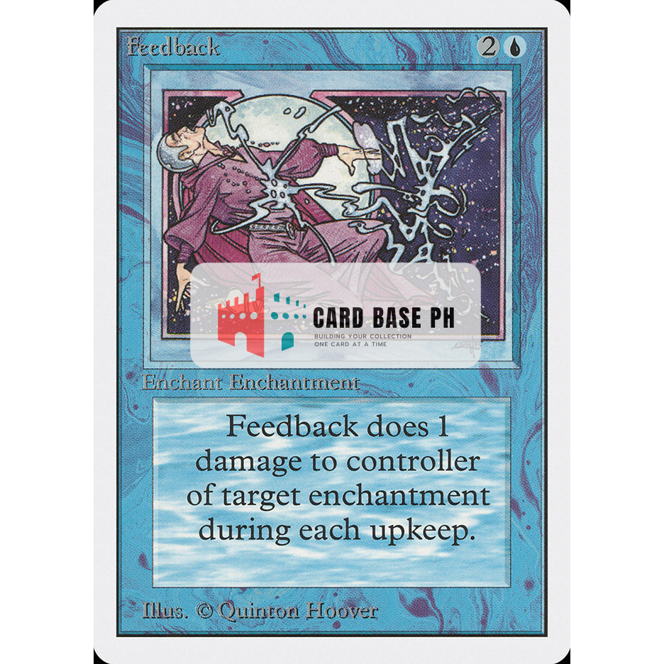 Feedback(Unlimited Edition) - Magic the Gathering Trading Card | Shopee ...