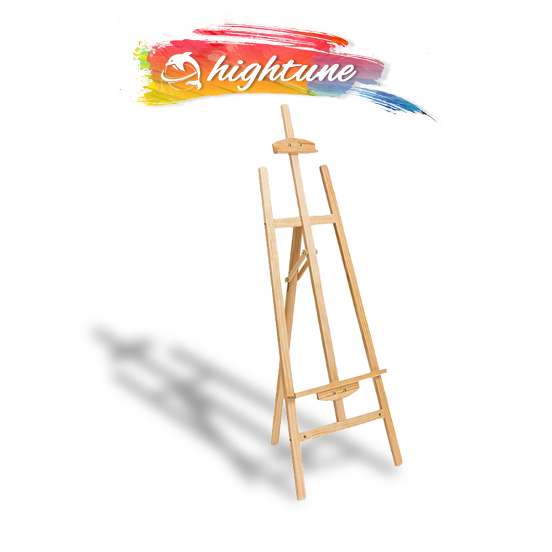 HIGHTUNE Art stand Wooden stand Painting stand Canvas stand Easel stand