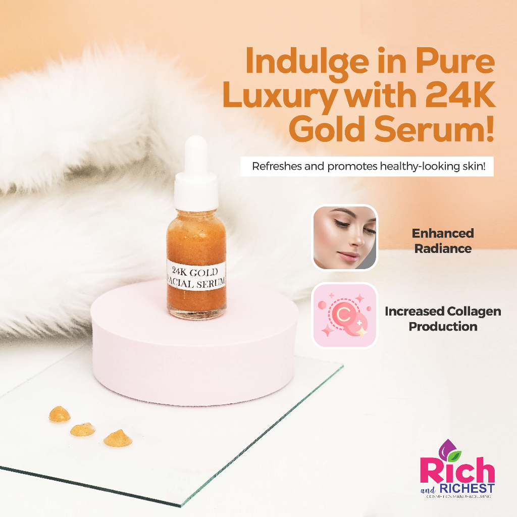 Rich and Richest 24k Gold Serum | Shopee Philippines