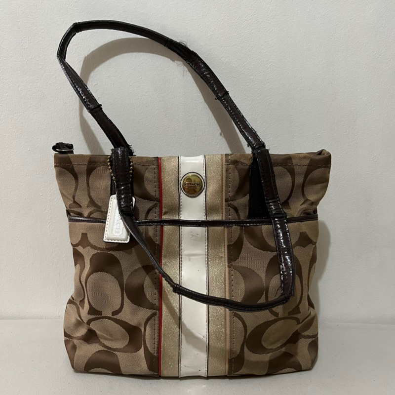 Coach Shoulder Bag (Preloved Used) Shopee Philippines