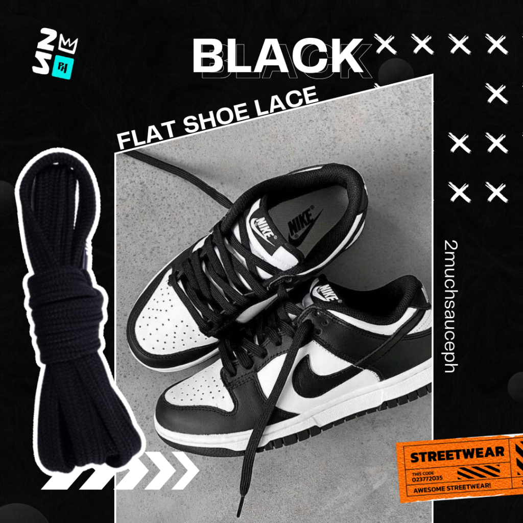 Shoelace flat / Flat shoelace / Jordan shoelace / Converse shoelace