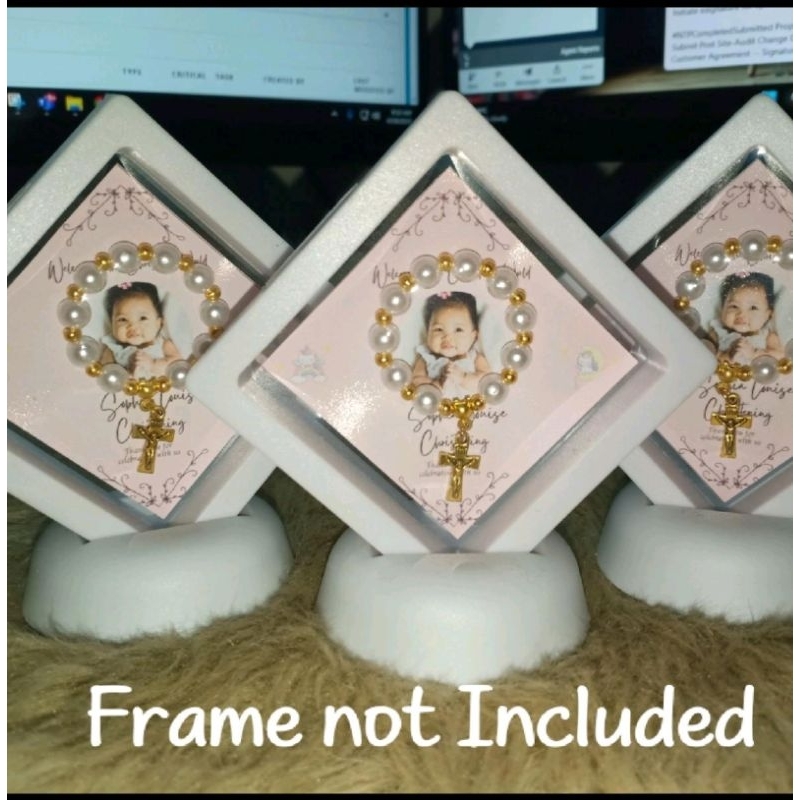 Rosary and Layout for Floating Frame (FRAME NOT INCLUDED) | Shopee ...