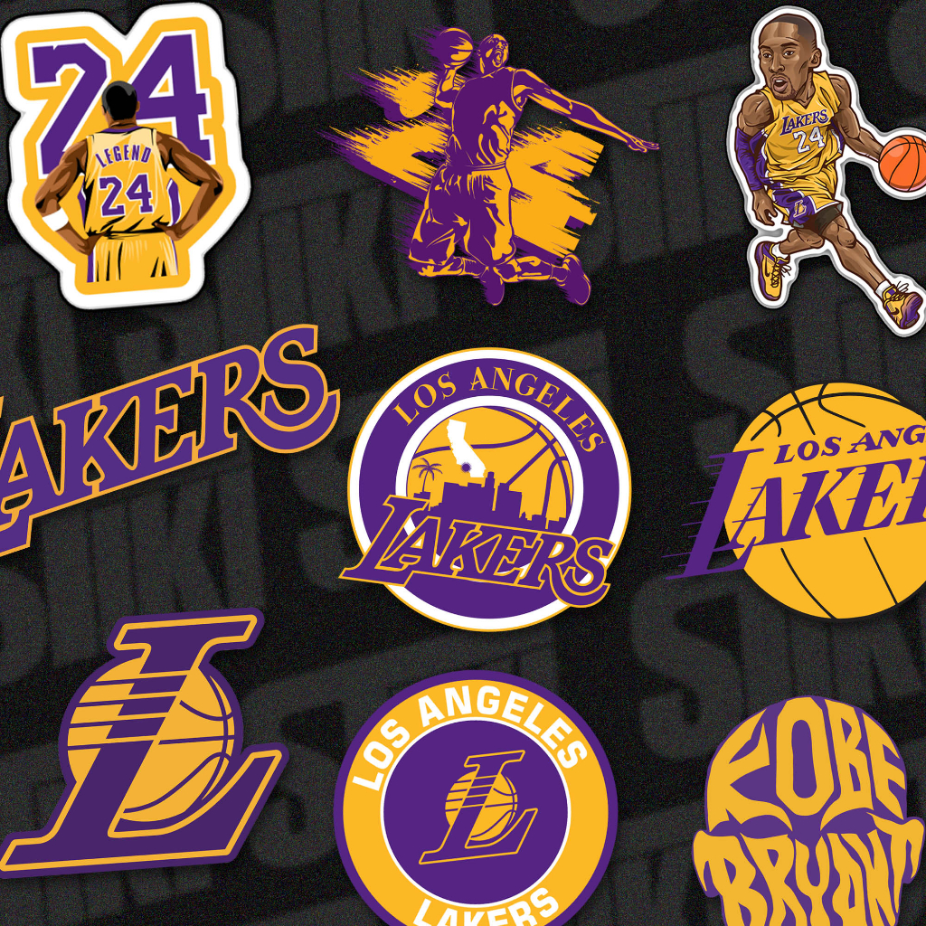 Nba Los Angeles Lakers Kobe Bryant Vinyl Stickers Waterproof Shopee Philippines 5277