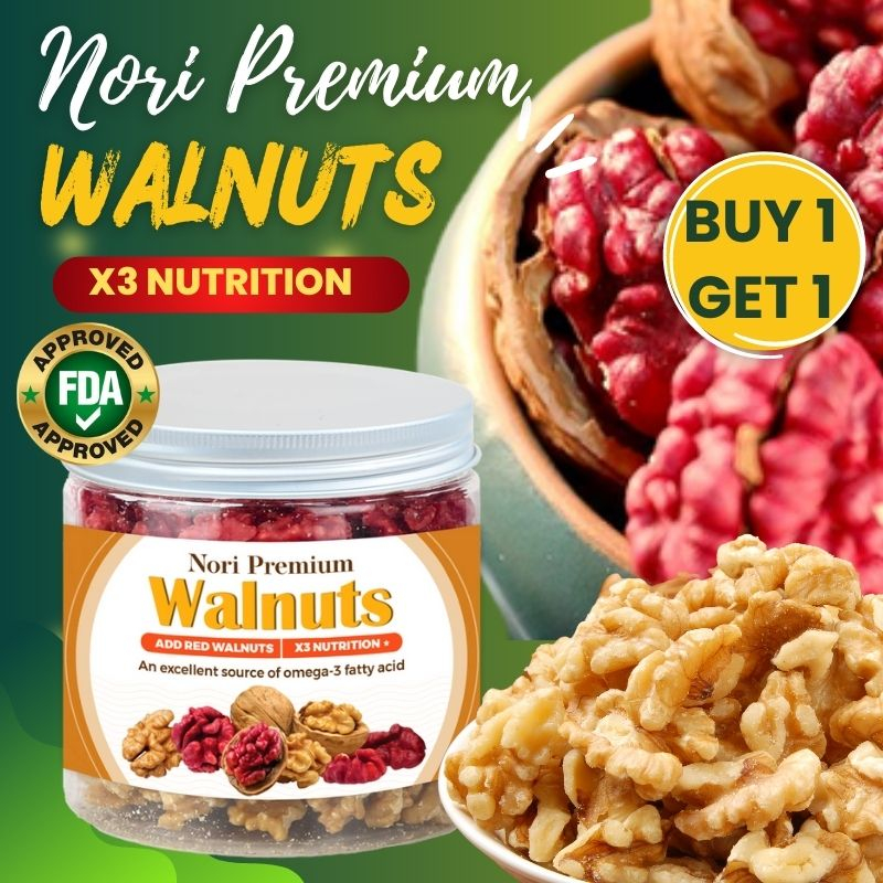 (BUY 1 GET 1) Nutrigreen Premium Walnuts Ready To Eat Walnut Raw Mix