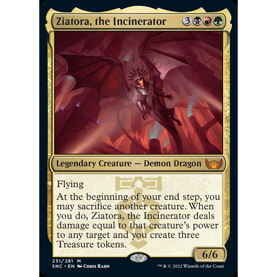 Ziatora, the Incinerator - Streets of New Capenna (SNC) | Shopee ...