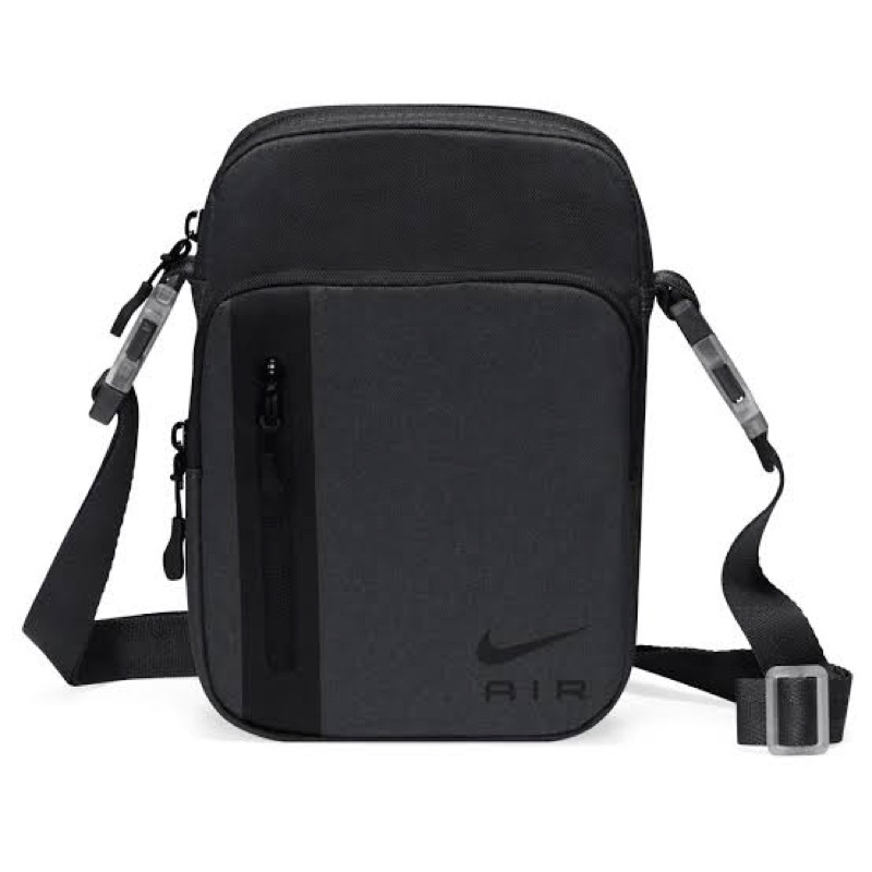 Nike Tech 3.0 Sling Bag Triple Black 100 Original