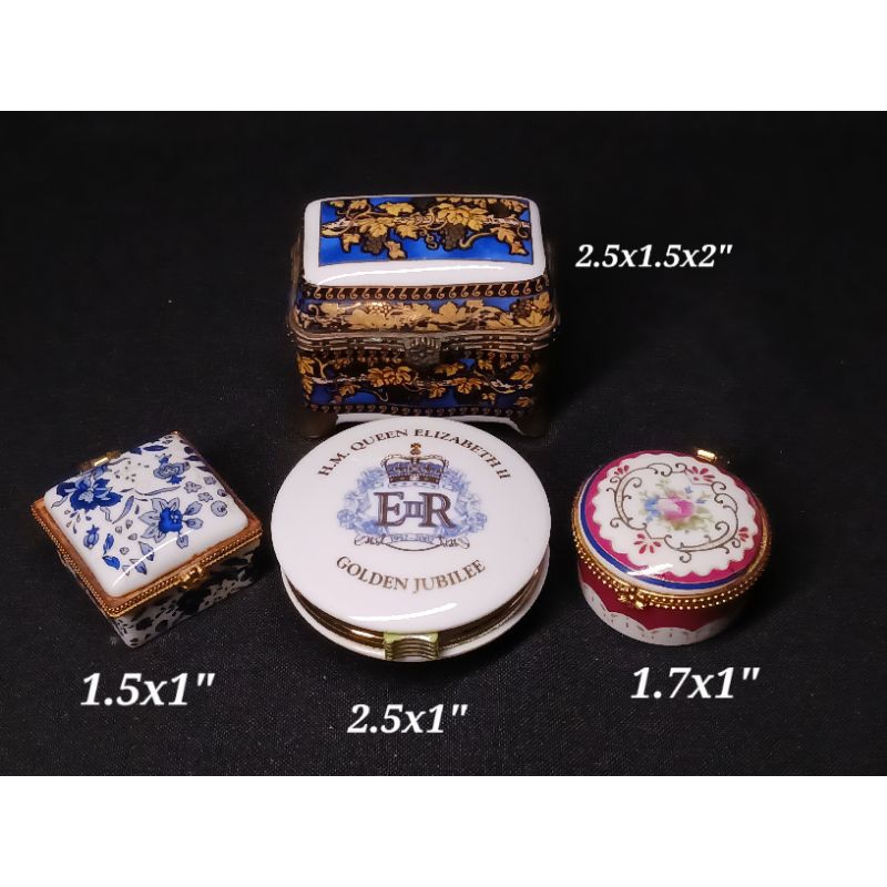 trinkets storage box with hinge surplus from uk Shopee Philippines
