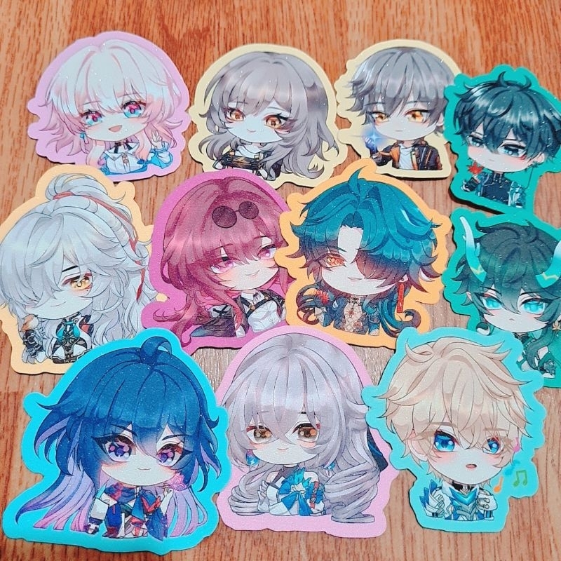 HONKAI STARRAIL VINYL WATERPROOF STICKERS | Shopee Philippines