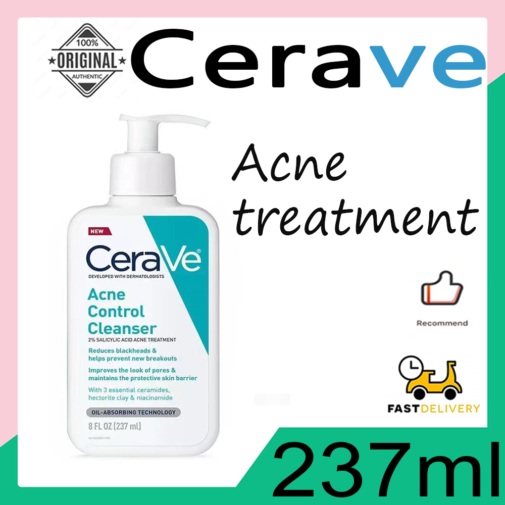 CeraVe Acne Control Cleanser Acne Treatment Salicylic Acid Cleaning
