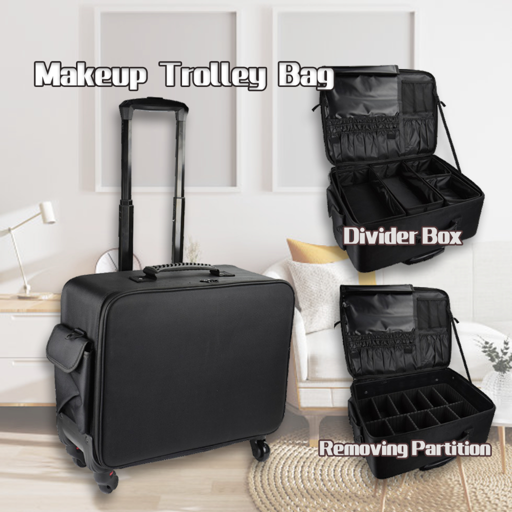 Makeup storage suitcase sales