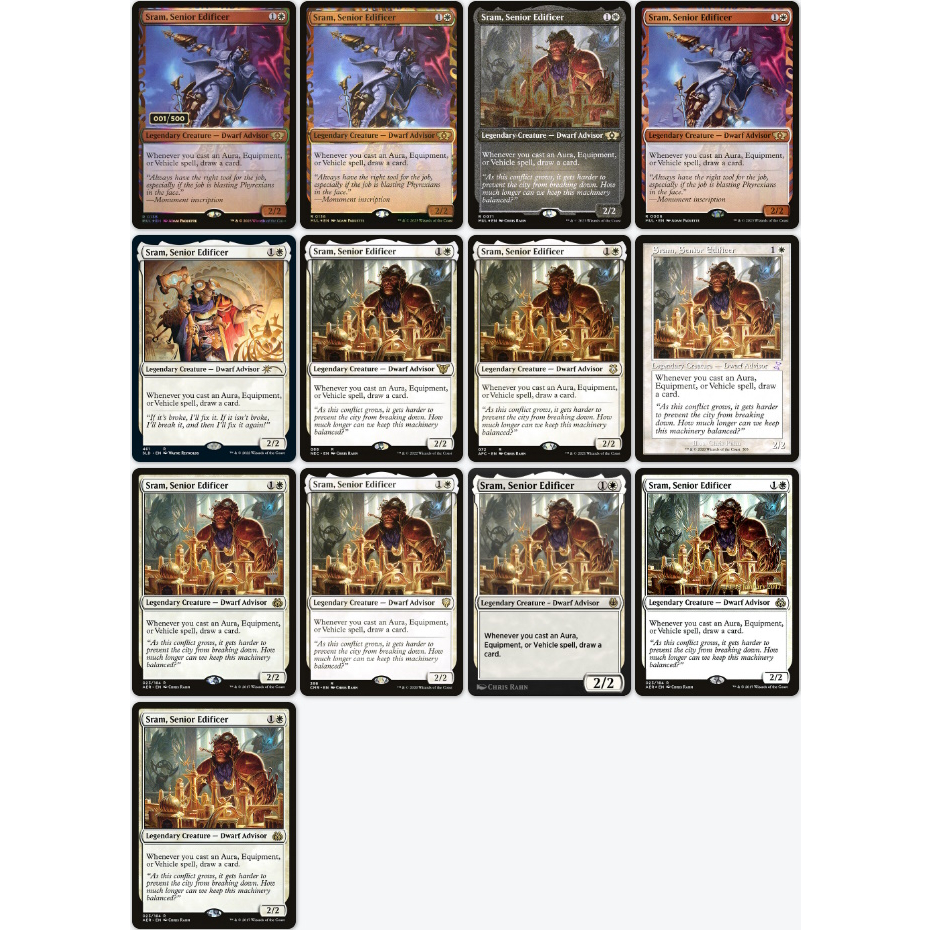 Sram, Senior Edificer Magic: the Gathering | Shopee Philippines