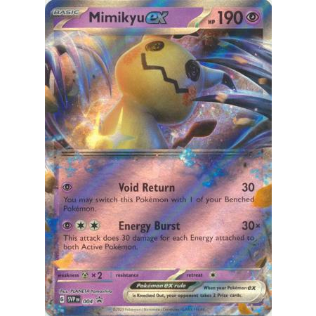 JUMBO Mimikyu ex Oversized Card SVP004 Scarlet & Violet Promo Pokémon PACK FRESH