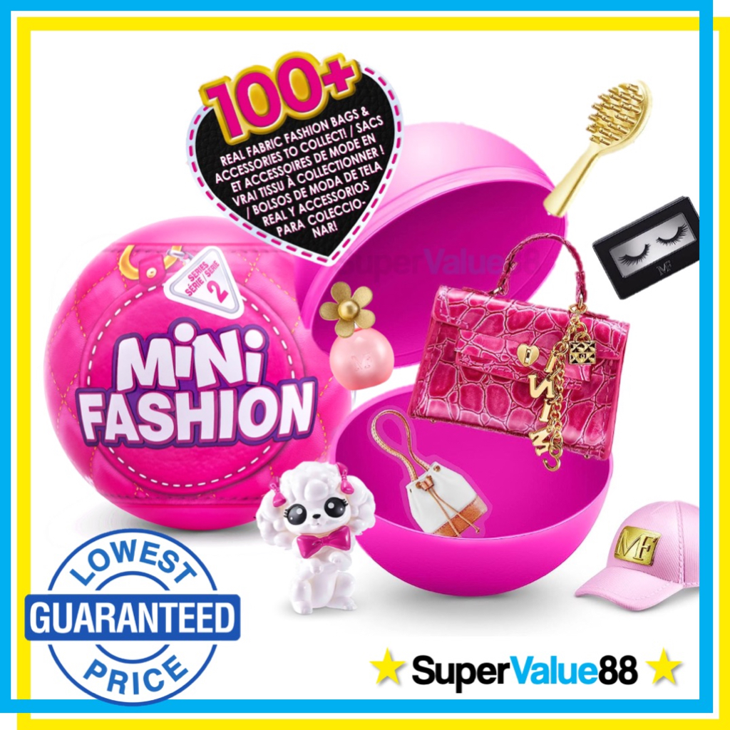 NEW Original 5 Surprise Mini Brands Fashion Series 2 Real Miniature