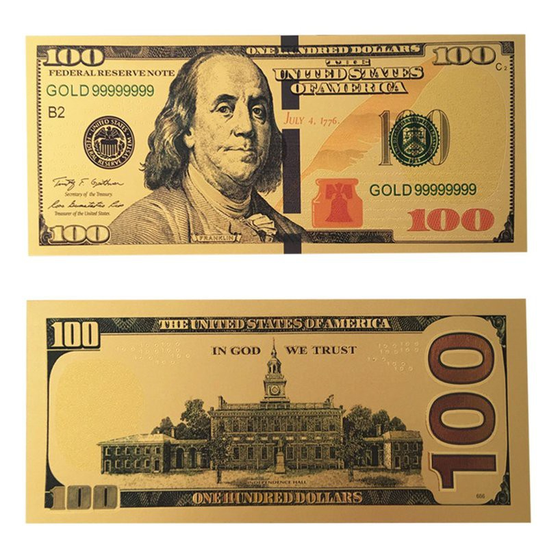 LUCKY MONEY AUSPICIOUS NOTES (GOLD PLATED) | Shopee Philippines
