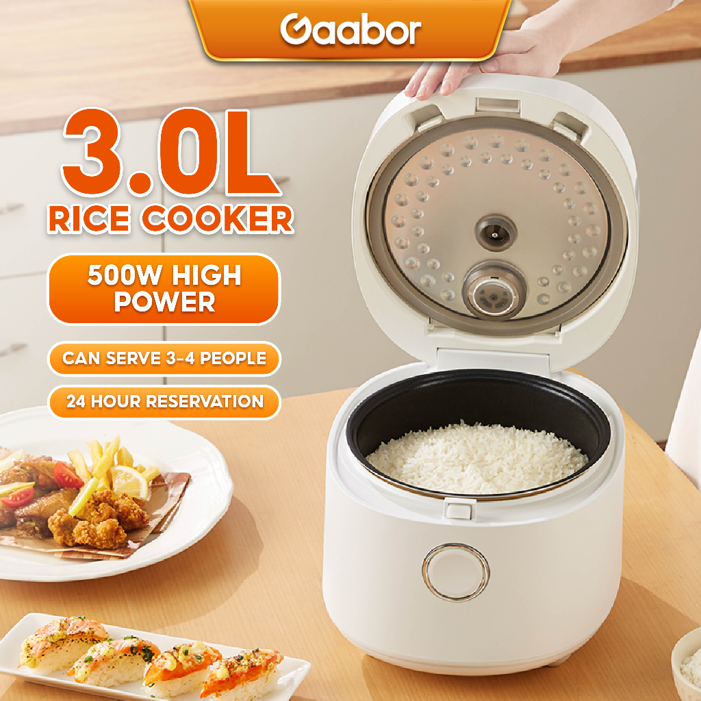 Gaabor by Winland 3L Intelligent Digital Rice Cooker w/ Steamer24hour